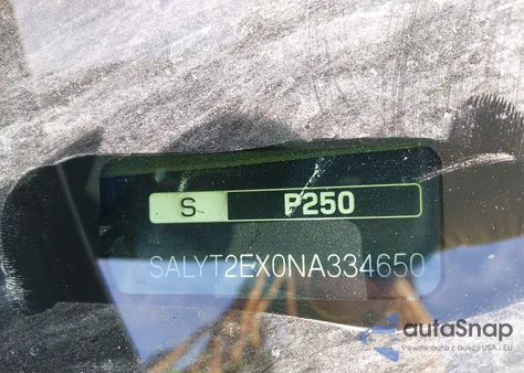 2022 Land Rover Range Rover Velar P250 R-Dynamic S из США, поврежденный, VIN SALYT2EX0NA334650